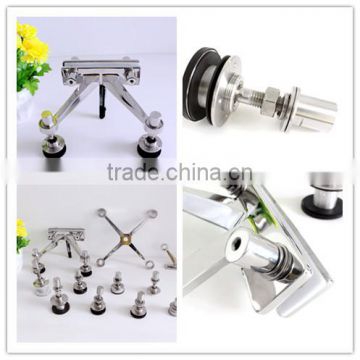 high quality 304 316 glass spider fitting 3 way arm spider for curtain wall