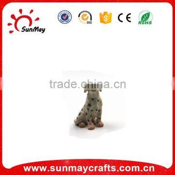 Wholesale custom polyresin spotted dog statue for sale