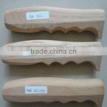 Oak wood handle for BBQ