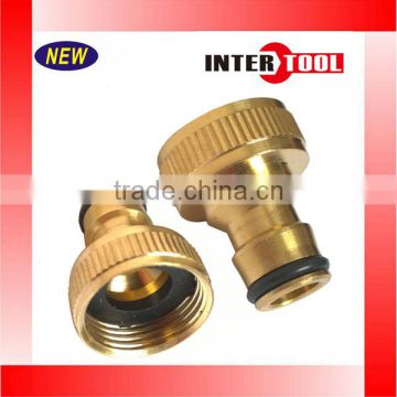 3/4" Brass Tap to Hose Connector Garden Water Pipe Quick Adaptor Fitting Thread