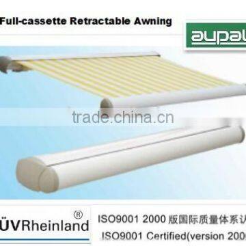Trade assurance supplier Full-cassette electric retractable window awning