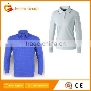 Colorful Long Sleeve Golf Tshirt for September Procurement Festival photo-4
