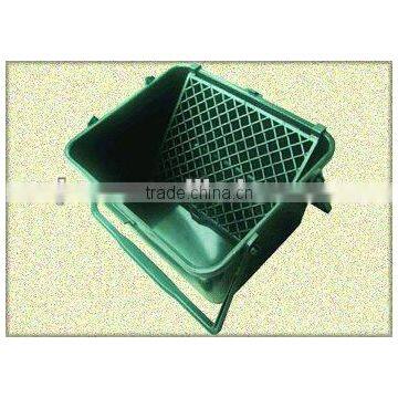 High quality plastic grid paint bucket Equipped