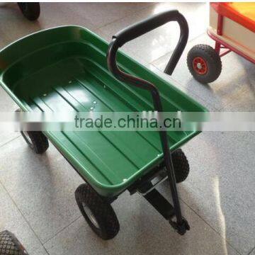 Plastic tray four wheels hand trolley TC2145(MH2145)