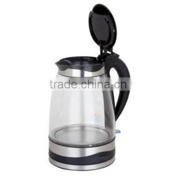 cordless electric glass kettle tea pot 2200w