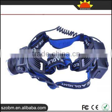 1 LED 1600 Lumens White Light Most Powerful Ultra Bright Rechargeable Aluminum Miner LED Headlamps photo-5
