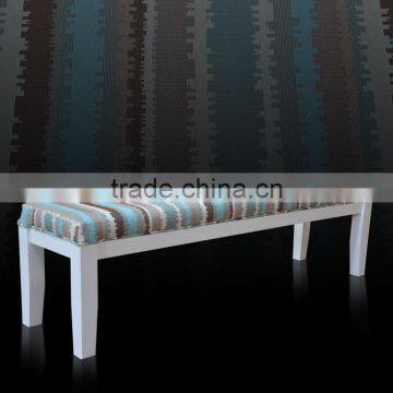 Bench Gita Mahogany White Painted photo-3