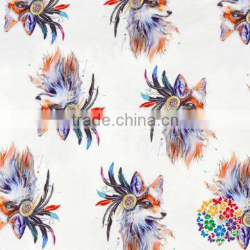 Cartoon Animal Decorative Pattern Fabrics Cheap Polyester Cloth Fabric