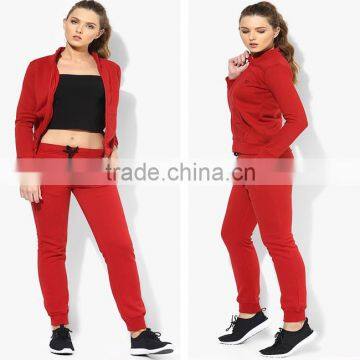 Wholesale Women Tracksuit China Clothing Manufacturer Fashion Ladies Latest Design Crop Top Pants Sports Suit Tracksuit