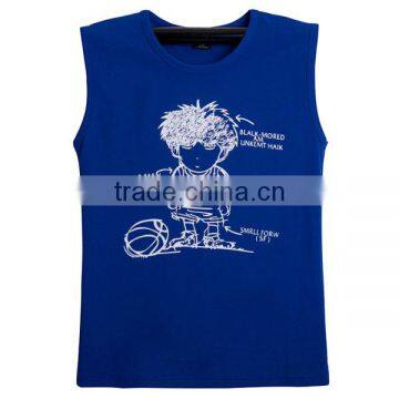 bulk quantity cheap 100 cotton men tight tank top wholesale China