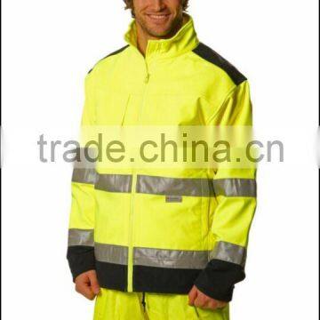2016 OEM 88% Cotton/ 12% High Tenacity Nylon 238gsm Fire Retardent High Vis Shirt 3M Reflective Tape photo-6