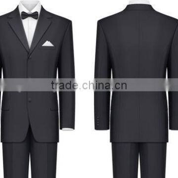 2017 Slim Fit New Fashion 2 piece men's suit