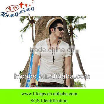 wholesale cheap modal white plain t-shirt