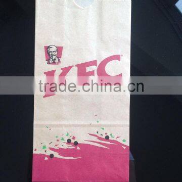 safety food grade paper bag SOS bag-take away bag