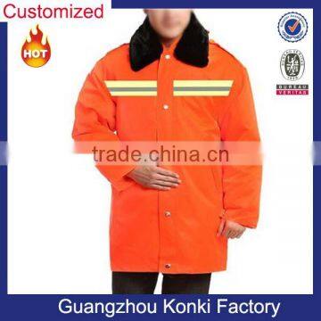Wholesale Custom High Quality Anti-electricity Design Unisex Reflective Firemen Long Sleeve Coverall Workwear Uniform photo-5