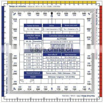 Kearing High Quality Flexible Plastic Square Protractor Naviation Plotters for Pilots # KPP-8 photo-5