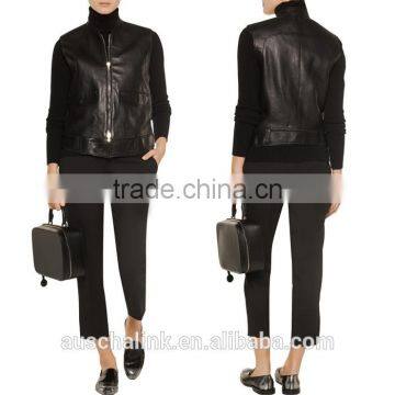 New Arrival Autumn Leather Biker Vest New Pattern Low Price photo-5