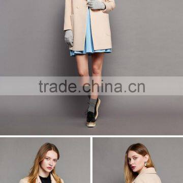 Fashion Winter Coat Bespoke Wool Women Overcoat OVCW020 photo-3