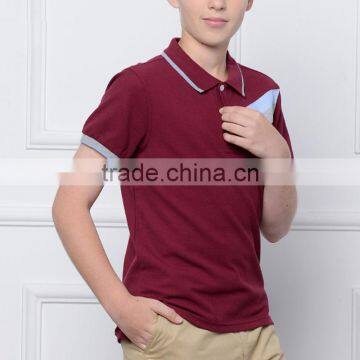 Children's T-shirt Summer New England College Boys OLY Short Sleeve T-shirt photo-3