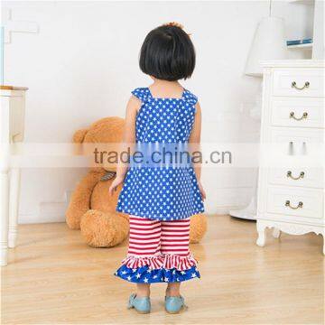 High Quality 4th of July 2 Pieces Outfits for Baby Girls photo-4