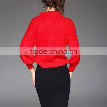 MAXNEGIO Wholesale Women Cashmere Pullover Sweater photo-4