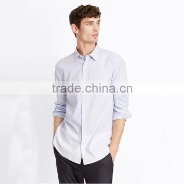 OEM manufacturer 100%polyester woven casual shirts for men italian