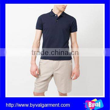 Wholesale 100% Cotton Men Short Polo Shirts