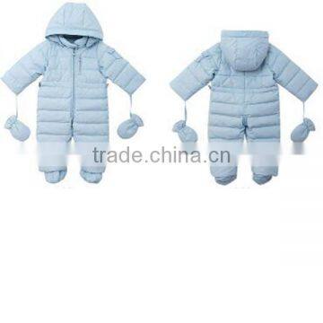 2016 Hot Saling Siamese Trousers Hoody Kid Down Jacket photo-3