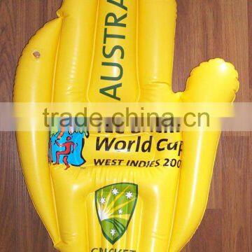 Giant cheering infltable palm inflatable hand