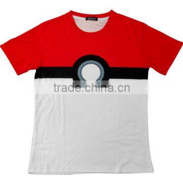 Fashion Womens/Mens Pokemon Pokeball 3D print Casual T-Shirt