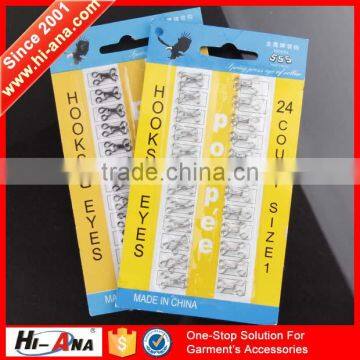 hi-ana button1 More 6 Years no complaint High quality hook & eye