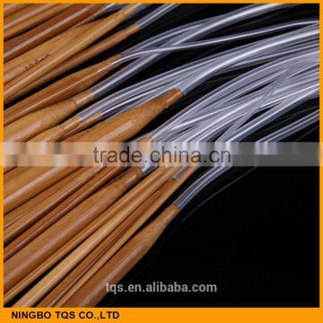 18Pcs/set 47" 120cm Top Quality Transparent Plastic Wooden Circular Bamboo Knitting Needle photo-5