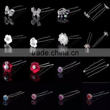 Hair Accessories Golden Angel Christmas Ornament Glass Lampwork Icicle Hairpins