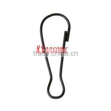 Black Lanyard Snap Clips Hook 23mm x 8mm