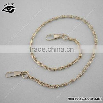 40CM Metal Chain for Handbag in Rose Gold Color