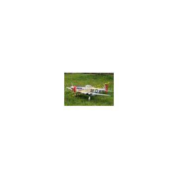Electric P51 FPV Model Aircraft Of Unmanned Wireless Radio Control