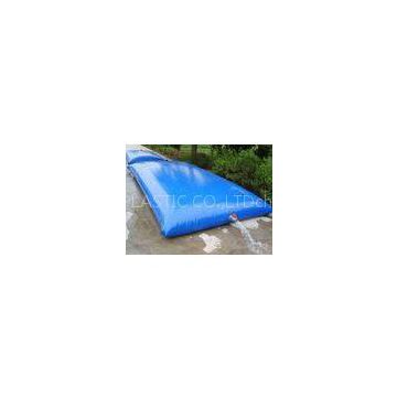 PVC bladder inflatable water storage tanks , high strength coated fabric 10500lt