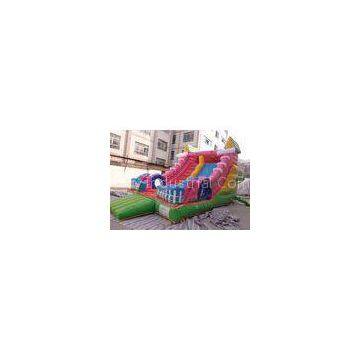 Outdoor Waterproof Commercial Inflatable Slide With Shoes Shape , EN71
