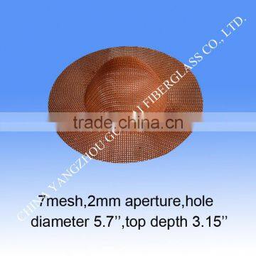 Customized Round taper cap shape Molten steel filtering part