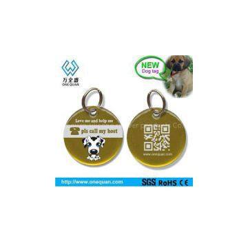 Dog Tag With Key Ring