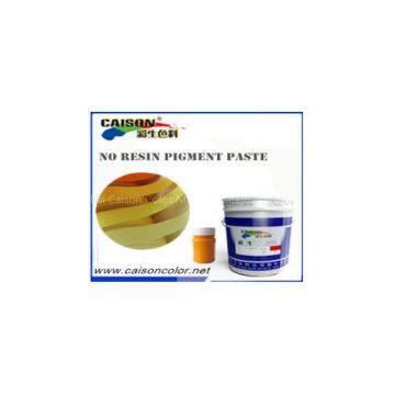 Golden yellow water based pigment paste，water based pigment dispersion