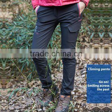 2017 BSCI Hot Sale Wholesales Women's Woven Long Hiking&Climbing Pants Sportswear photo-3