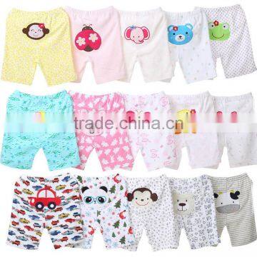 wholesale 5 in 1 cartoon prints baby short pp pants