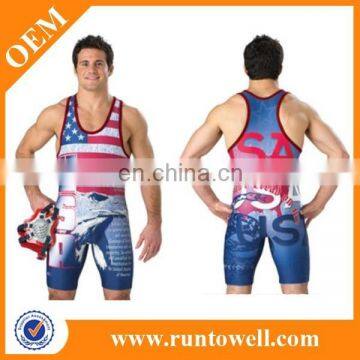 Hot selling wrestling singlet