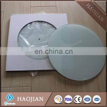 blank sublimation glass clock