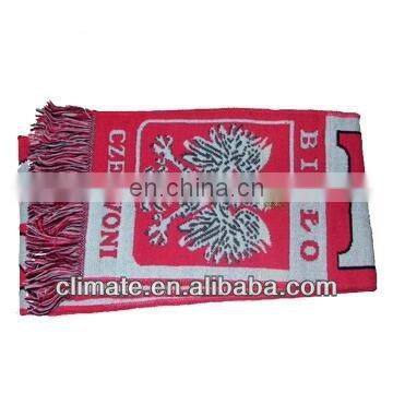 100% acrylic Jacquard Scarves