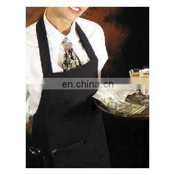 Black adult bib apron