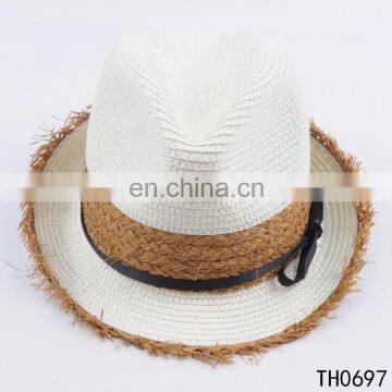 TOROS new arrival men cowboy hat custom outdoor white fedora hat fashion sun hats