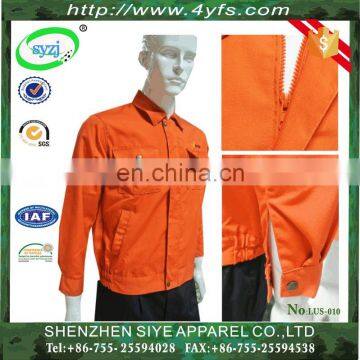 Wholesale Orange Color Workwear Uniforms Industrial Uniform with Quicky Delivery