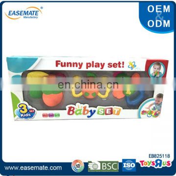 Most popular funny play set silicone baby teether teething toys